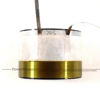 4Pcs Aukštos Kokybės 75.5 mm Gryno Aliuminio vielos balso ritė 8 ohm
