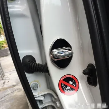 4PCS Automobilių Durų Užrakto Sklendė dangtelio Sustabdyti Anti Rust Durų Užraktas padengti Apsaugoti Sagtis Padengti Mazda CX-30 2019-2021 už Mazda 3