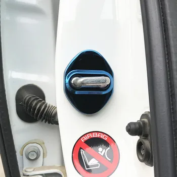 4PCS Automobilių Durų Užrakto Sklendė dangtelio Sustabdyti Anti Rust Durų Užraktas padengti Apsaugoti Sagtis Padengti Mazda CX-30 2019-2021 už Mazda 3