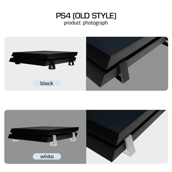 4Pcs Aušinimo Horizontali Versija Laikiklis PS4 Žaidimų Konsolę Padidinti Stovas Kojų PlayStation4 Slim Pro PS4 Priedai