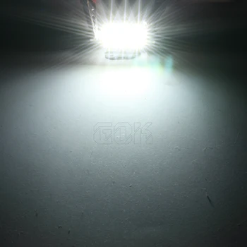 4pcs Led Priešrūkiniai girlianda 4014 smd 12led Nr. Poliškumas Canbus c5w led 36mm 39mm 42mm Girlianda LED Lemputė Europos Licenciją Plokštelės Šviesos