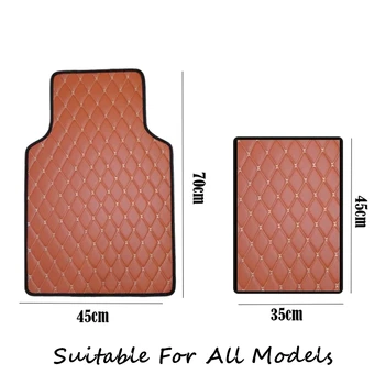 4pcs Universalūs automobilio kilimėliai odos Toyota VISŲ Modelių rav4 