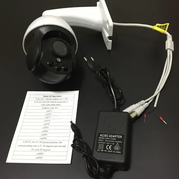 5,0 MP Lauko CCTV Saugumo HAINAUT 1080P 2.0 MP Mini Vandeniui Dome PTZ Kamera 4X ZOOM 2.8-12mm Auto Focus PanTilt Pasukti Kameros
