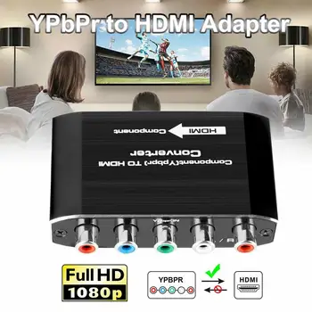 5 RCA Ypbpr Component Į HDMI Konverteris Kabelis Component Video Hdmi Vaizdo Garso Keitiklis Adapteris Ps2, Wii Xbox Vienas