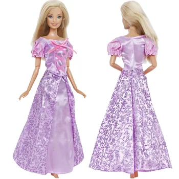 5 Vnt. / Daug Pasakų Suknelė Cosplay Princesė Suknelė Sijonas Drabužius Barbie Lėlės Priedai Kūdikių Vaikams Kalėdų Žaislas