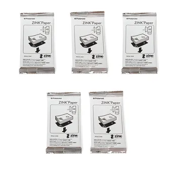 50 Lapų 2x3 colių Premium ZINK Plėvelė, Foto Popierius Polaroid Snap Snap Touch Z2300 SocialMatic Zip Instant Mobile Printer