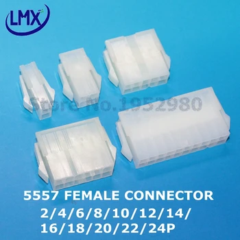 50 set/daug Pikio MX4.2MM 5557/5569 2*2PIN (moterų/vyrų korpusas+moterų /vyrų terminalo crimp) jungtis Molex PCB Lenta