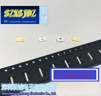 50 VNT. DIODŲ LED apšvietimo Edge LED Serijos 3: 5030 SVTE5030P-GW Balta Šviežia TV Taikant Naujas ir originalus