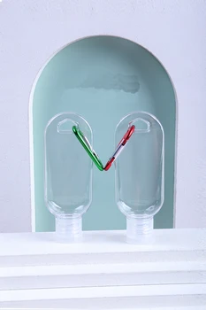 50ml pulsera Mini Rankų dezinfekavimo priemonės buteliuką Dezinfekavimo butelis Kūrybos Širdies formos butelis Nešiojamų Daugkartiniai butelis Purškimo butelis