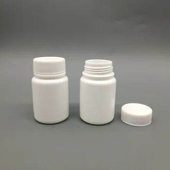 50pcs/daug 30ml HDPE Plastiko Tuščias vitamino tabletes butelis konteinerių, skirtų medicinos reikmėms