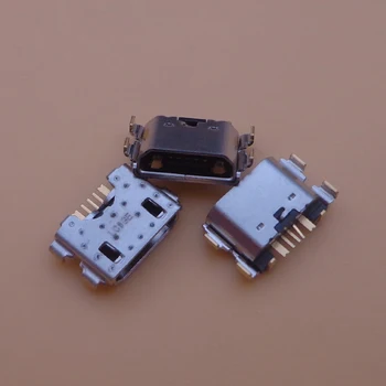 50pcs/daug Įkrovimo lizdas Micro USB 