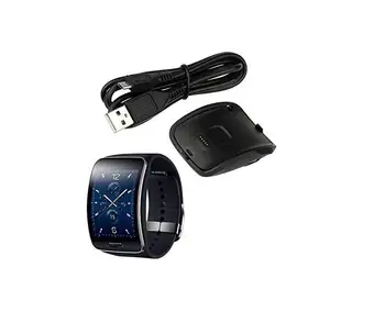 50pcs USB Įkroviklis Doko Stotis Įkrovimo lizdas ir USB Kabelis Samsung Galaxy Pavarų Tinka S R750 R 750 Smart Watch priedai