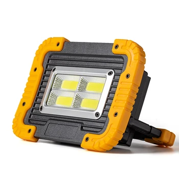 50w Nešiojamą Žibintuvėlį, Fakelą USB Įkraunamas LED Darbo Šviesos COB Lanterna Kabinti Saulės lempos, Lauko Kempingas