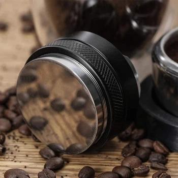 53mm Kavos Platintojo Suklastoti Dual Galvos Kavos Leveler Reguliuojamas Gylis Espresso Vertus Siaurėjantys už 54mm Portafilter