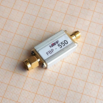 550 (510~570) MHz bandpass filtras, itin mažos apimties, SMA sąsaja