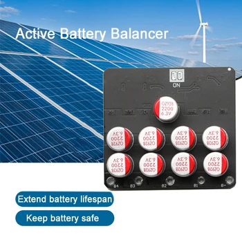 5A Balancer 4S LiFePo4 Li-Ion Ver Baterija Aktyvus Ekvalaizeris Balancer Energijos Perdavimo Valdybos Balansas