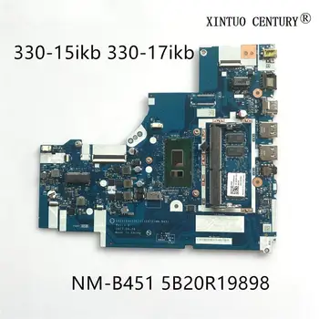 5B20R19898 Lenovo ideapad 330-15ikb 330-17ikb nešiojamas plokštė NM-B451 Mainboard Su i3-8130u 4 GB RAM testuotas darbo