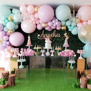 5vnt 24 colių macaron balionas candy spalva kūrybingi gimtadienio susitarimą arkos, balionų dekoravimas vestuvių reikmenys