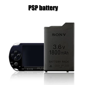 5VNT 3.6 V Įkrovimo Baterija (akumuliatorius Sony PSP-110 PSP-1001 PSP 1000 FAT PlayStation Portable PSP1000 Konsolės
