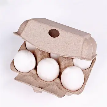 5vnt 6 Tinklelis Kiaušinių Laikymo Dėžutė Lankstymo Kiaušinių Laikymo Dėklas Dėžutė Nešiojamų Kartono Dėklas Kiaušinių Stovas 