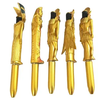 5vnt Kūrybos Kamuolys-Taškas Pen Egipto Simbolių Faraonas Formos Amatų Kamuolys-Taškas Pen Reklamine Veikla, Dovana, Namų Parduotuvė Sch