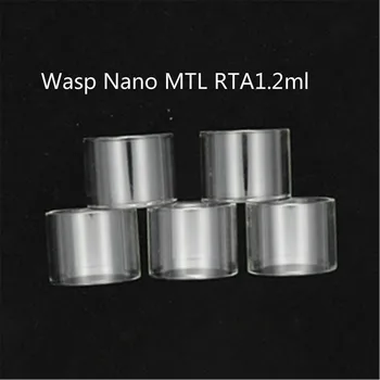 5VNT Originalus YUHETEC Stiklo Vamzdelis Wasp Nano RDTA Bakas 22MM 2ML/WASP NANO RTA 23 mm 2ml/Wasp Nano MTL RTA