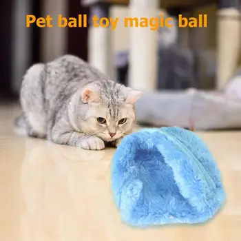 5vnt Pet Elektros Žaislas Kamuolys Magic Roller Ball Žaislas, Automatinė Roller Ball Šuo, Katė Pet Žaislas Augintiniui Interaktyvūs Žaislai katėms kitten