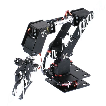 6 DOF Rankos Roboto Manipuliatoriaus Metalo Lydinio, Mechaninė Apkabos, Letena Rinkinys MG996R DS3115 už Arduino Robotų Švietimo 16%NUOLAIDA