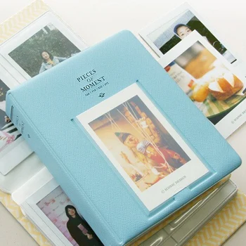 64 Kišenės Polaroid Foto Albumo Mini Momentinį Vaizdą Atveju Saugojimo Fujifilm Instax Mini Kino 8 Korėja Instax Albumą Fotografia