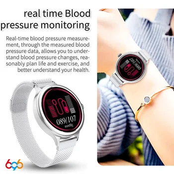 696 HM4 HM3 IP67 Smart Watch Moterų Vandeniui Širdies ritmo Monitoringo Kraujo Spaudimas Žiūrėti Sporto, Fitneso, Apyrankių, Skirtų 