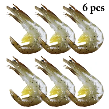 6PCS Modeliavimas Netikras Maistas Modelio Foto Rekvizitai PVC Krevečių Modeliavimas Omarų, Krabų Modelis Aukštos Imitacija Krevečių Fotografavimo Prop