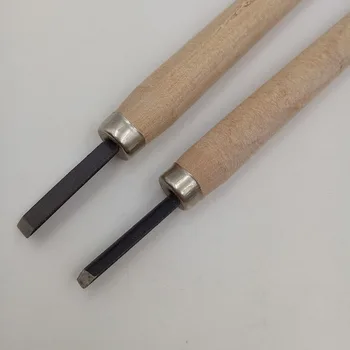 6pcs/set Medžio Drožinių Rinkinys Dantis Įrankis Woodcut Peiliai Įrankis, skirtas 