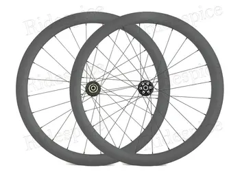 700C anglies ratų 50mm kelių ratų diskiniai stabdžiai kniedė, skirta vamzdinės ratų cyclocross ratų 23 mm 25mm už kelių dviratį center lock stebulės