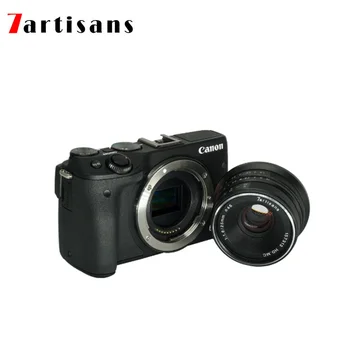 7artisans 25mm f1.8 Prime Lens Visiems Vienos Serijos Sony E Mount Canon EOS-M Mout Micro 4/3 Fotoaparatai A7 A7II A7R A7RII X-A1