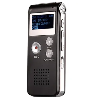 8 GB Diktofonas USB diktofoną, bet bodhis nenorėjo Skaitmeninio Garso Diktofonas Su WMA/WAV/MP3/OGG įmontuotas Mikrofonas