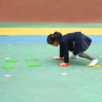 8 Porų Rankų ir Kojų Žaidimas 4 Spalvų Žaislai Vaikams Šokinėti, Žaisti Mat Sporto Musculation Patalpų Lauko Žaidimas Rekvizitai Vaikams