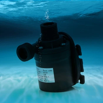 800L/H 5m Saulės Brushless Motorinių Vandens Cirkuliacijos Vandens Siurblys Povandeninius Vandens Siurbliai