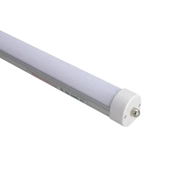 8ft LED Vamzdis Šviesos T8 Vieną Pin Fa8 V Formos 2.4 m 2400mm 8 pėdų Led lempa lempa 60w Aišku, Padengti Led Šviesos Fluorescencinė