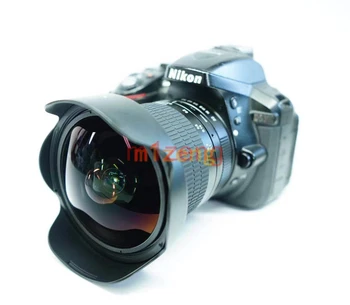 8mm F3.0 Ultra Wide Fisheye Vadovo Premjero fotoaparato OBJEKTYVĄ canon 60d 80d 90d nikon D90 D300S d500 d750 D7100 D5300 D3200 fotoaparatas