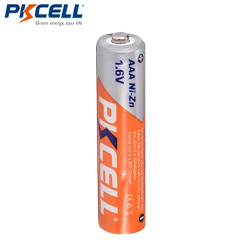8pcs PKCELL 1.6 V 900mWh Ni-Zn AAA Akumuliatorius + 2vnt AA AAA Bateriją Laikykite Atveju Dėžės