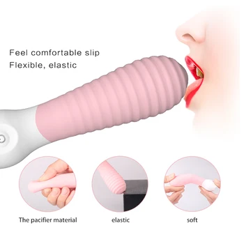 9 Greičio Dryžuotas Vibratorius Galinga Mini G-Spot Kulka Pradedantiesiems Klitorio Stimuliacija Suaugusiųjų Produkto Sekso Žaislai Moterims, Dildos