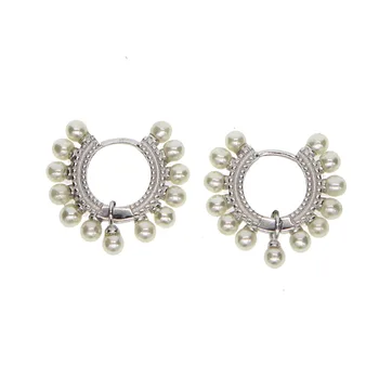 925 sterling silver pearl žavesio vestuvių brial dovana, papuošalai trijų spalvų jūros perlas classic 