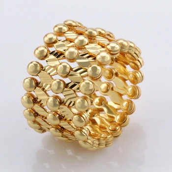 925 Sterlingas Sidabro Daugiafunkcį žiedai moterims 2019 Rose Gold Skiedra Aukso spalvos žiedų Reguliuojamas dydis Skersmuo 16.1 MM-60.8 MM