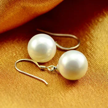 925 sterlingas sidabro mados perlų ponios lašas auskarai papuošalai moterims Kalėdų dovana lašas laivybos Kovos su alergija