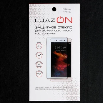 9D LuazON Apsauginis Stiklas Xiaomi Redmi 8 / 8A, Visą Klijai, 0.33 mm, 9H 5084185