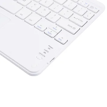 9Inch Belaidės Mini Bluetooth3.0 Klaviatūra, Touchpad Parama 