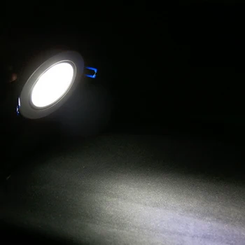 9W 15W 21W AC85V-265V 110V/220V LED Lubų Downlight Įleidžiamas LED Sienos Vietoje Šviesos Lempos Su LED Driver Namų Patalpų Apšvietimas