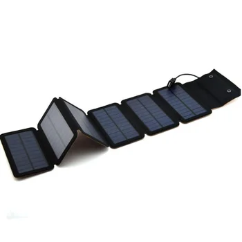 9W Mono Saulės baterijos Įkroviklis Nešiojamas Saulės Energijos Banko Lauke Pagalbos 5V/2A Power Įkroviklio Mobilųjį Telefoną, Tabletės