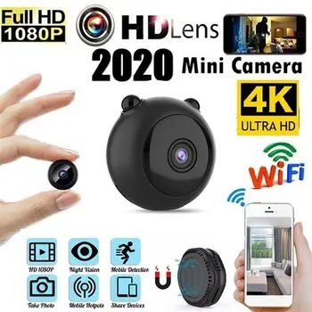 A12 1080P vaizdo Kamera, Patalpų Mikro vaizdo Kamera Balso, Vaizdo magnetofoną, Beveiliging Hd Draadloze Wifi Mini Ip vaizdo Kamera