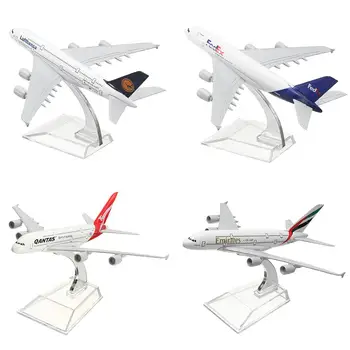 A380 AUSTRALIJA QANTAS Kolekcijos Modelis 16CM Lėktuvo Metalo Plokštumos Modelio Orlaivių modelių Kūrimo Žaislų Rinkiniai Vaikams